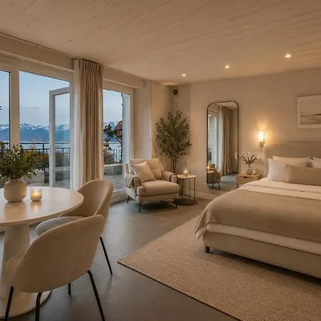 Perched Above Montreux, With Breathtaking Views Of Geneva And The Alps * Montreux