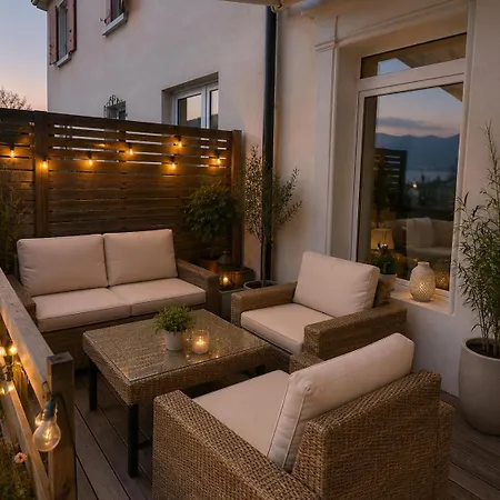 Perched Above Montreux, With Breathtaking Views Of Geneva And The Alps * Montrö